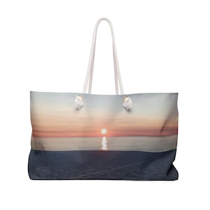 Bolso del lago Michigan - Bolso de viaje de Pointe Betsie Beach - Atardecer - Local