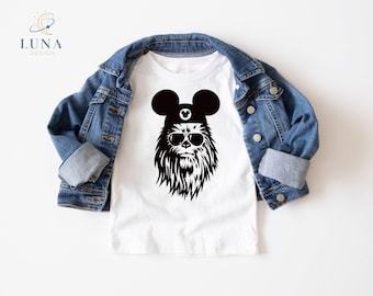 Chewbacca Shirt, Star Wars Disney Shirt, Chewbacca Ears Shirt, Star Wars Shirt, Chewie Shirt, Star War Ear Shirt, Galaxy's Edge Shirt