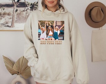 Sudadera con capucha personalizada, sudadera personalizada, camiseta con texto personalizado, camiseta con foto personalizada, camiseta con purpurina sintética, camiseta de crucero personalizada, camiseta de cumpleaños personalizada