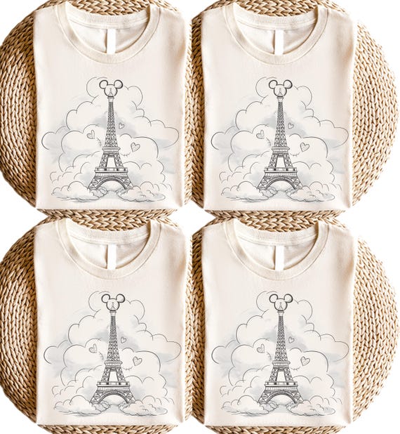 Paris Disney Shirt, Disneyland Paris Tee, Eiffel Tower Mickey Shirt, Magical Paris Trip Shirt, Disney Travel Tee, Family Vacation Shirt