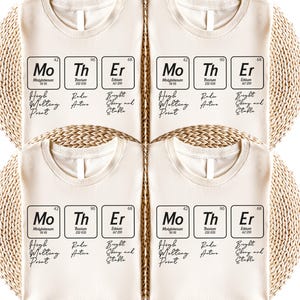 Mother Science Shirt, Chemistry Formula Mom Tee, Science Lover Gift, Chemical Structure Shirt, STEM Mom Outfit