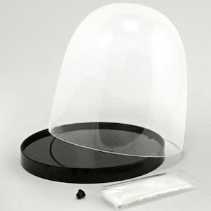 DIY Snow Globe - Make your Own Extra-Large Oval Plastic Snowglobe Kit