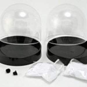 Make Your Own Two Round Snow Globes Kit