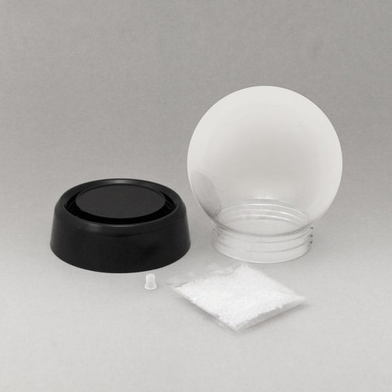 Extra-Large Oval Plastic Snow Globe Kit  Diy snow globe, Snow globe kit,  Snow globes
