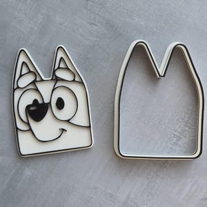 Bluey Cookie Cutter | Kids Baking | Birthday Party Gift | Dog Biscuit Mold Adorable Baking for Kids &amp; Fans!