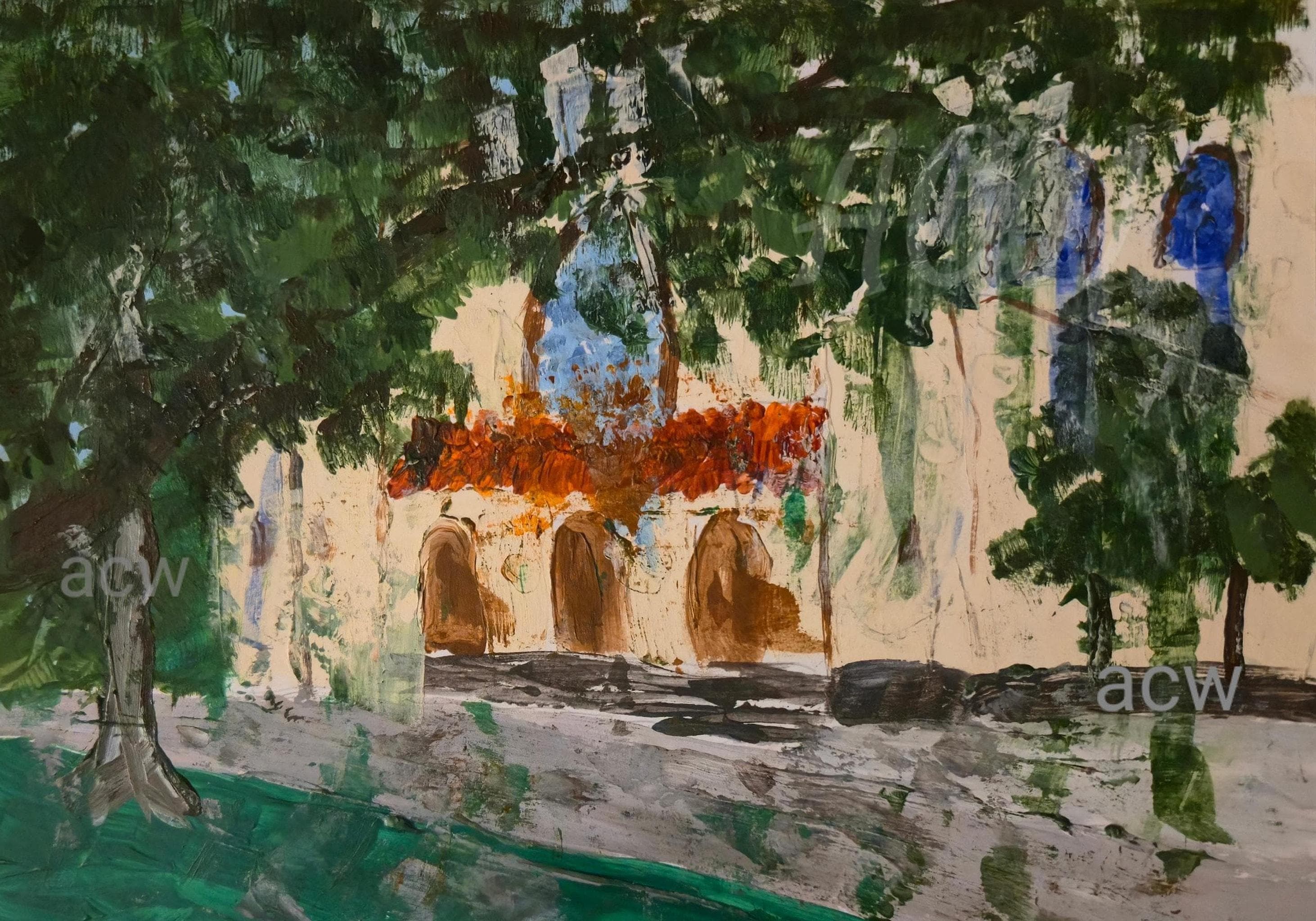 6x8 Acrylic Painting - Etsy