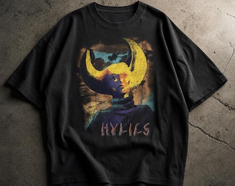 Hylics Shirt, Black 100% Cotton Tee with Wayne Graphic