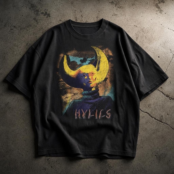 Hylics Shirt, Black 100% Cotton Tee with Wayne Graphic