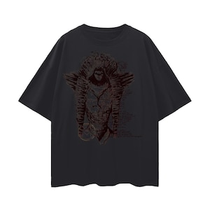 Fear and Hunger T-Shirt, Dark RPG Horror, Indie Game Tee 100% Cotton image 6