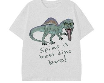 Spinosaurus Chud Funny Cotton T-shirt