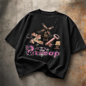 Petscop Bootleg-T-shirt, analoge horrorgamemerchandise, PS1, Lost Media Clothing