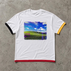 Windows XP Glitchcore Graphic Tee | Frutiger Aero Liminal Space Unisex T-shirt
