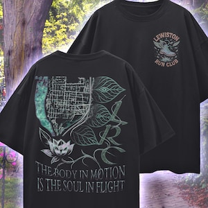 Lewison Run Club Loose Fit Tee - 190 GSM 100% Cotton Unisex, High-Quality Print, Soft Feel
