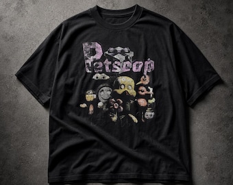 Petscop Bootleg Tee, Weirdcore Clothing, Analog Horror, Pure Cotton