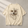 Fear and Hunger T-Shirt, Dark RPG Horror, Indie Game Tee 100% Cotton