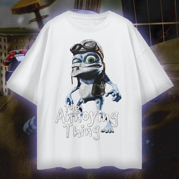 クレイジーフロッグミームTシャツ：ノスタルジックな2000年代の