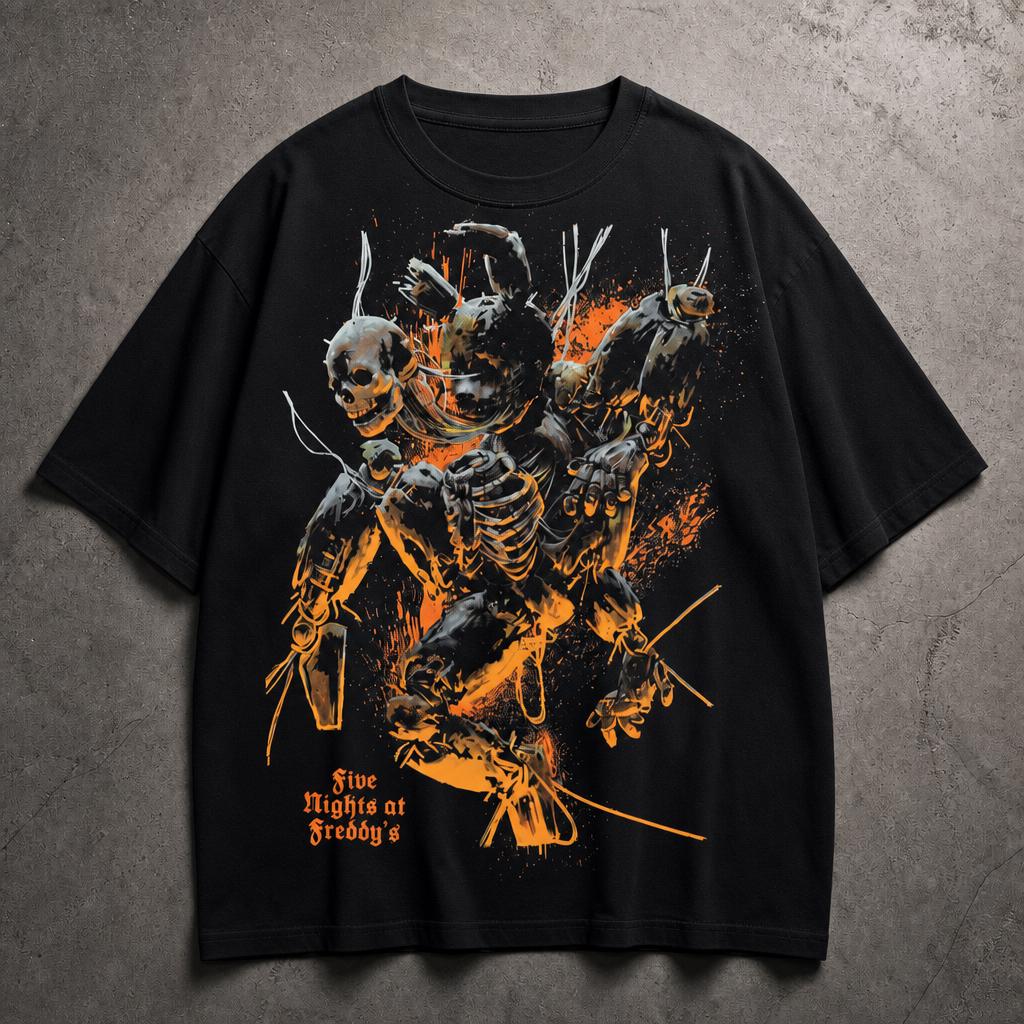 Five Nights at Freddy's Springtrap Graphic Tee – Horror Streetwear