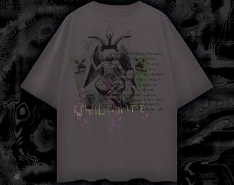 Herobrine Baphomet T-Shirt – Occult Gamer Graphic Tee