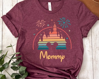 Personalized Disney Castle Shirt, Mickey Mouse Tee, Disneyland Tee, Disneyworld Shirt, Disney Trip Tee, Disney Gift, Custom Name Tee