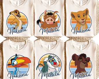 Disney Lion King Shirt, Hakuna Matata Shirt, Simba and Nala Shirt, Disney Wild Mickey Head Shirt, Disney Safari Shirt, Animal Kingdom Shirt