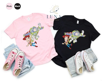 Disney Toy Story Shirt, Buzz Lightyear Shirt, Sheriff Woody Shirt, Toy Story Onesie Shirt, Retro Disney Shirt,  Disneyland Holiday Trip Gift