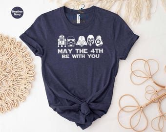 Star Wars May The 4th Be With You Shirt, Disneyland Tee, Star Wars Fan Shirt, May the Fourth Tee, Galaxy's Edge Shirt,Gift For Star Wars Fan