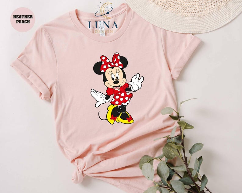 Minnie Sweatshirt, Disney Sweater, Retro Vibes, Cartoon Sweatshirt, Vintage Sweatshirts, Minnie Mouse Gift, Birthday Shirt, Disney T-shirt Bild 3