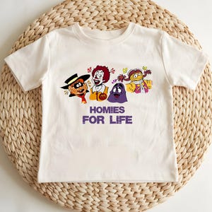 Homies for Life Kids Shirt, Baby Sweatshirt, Toddler or Youth T-Shirt, Homies For Life Besties Shirt, Siblings Shirts, Best Friends Shirts