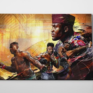 Francis Ngannou Poster or Canvas