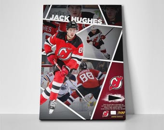 Jack Hughes Poster or Canvas