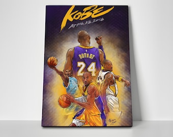 Kobe Bryant Farewell Poster or Canvas