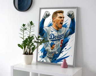 Freddie Freeman LA Poster or Canvas