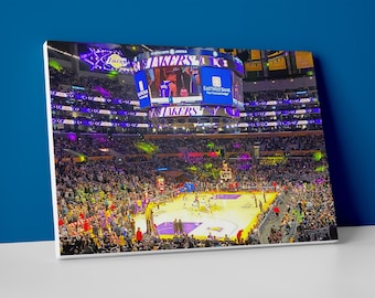 Los Angeles Lakers Arena Poster or Canvas