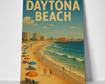 Daytona Beach Poster or Canvas