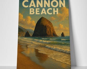 Cannon Beach Poster or Canvas
