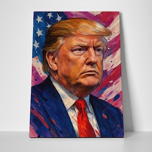 Donald Trump Painting Poster or Canvas