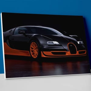 Bugatti Veyron Poster or Canvas
