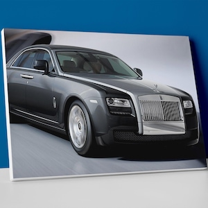 Rolls Royce Ghost Poster or Wrapped Canvas