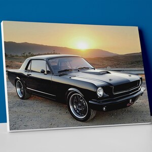 Ford Mustang Poster or Wrapped Canvas