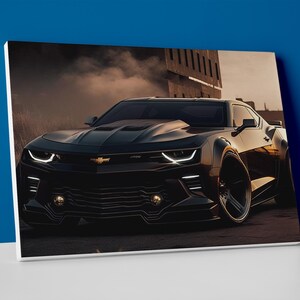 Chevy Camaro Poster or Canvas
