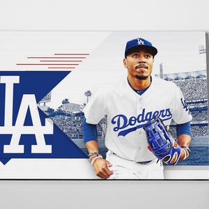 Mookie Betts LA Poster or Canvas