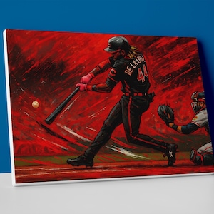 Elly De La Cruz Poster or Canvas - Cincinnati Reds Room Decor