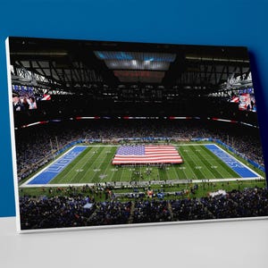 Detroit Lions Stadium Poster or Canvas