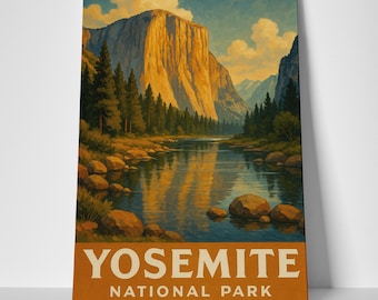 Yosemite National Park Poster or Canvas