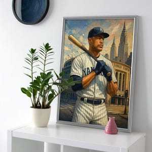 Giancarlo Stanton Poster or Canvas - Yankees Room Decor