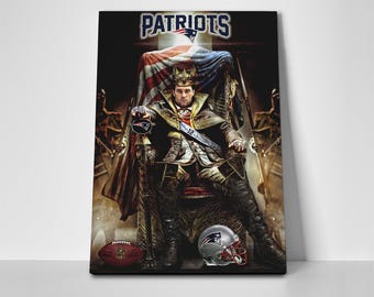 Tom Brady Throne Poster or Canvas