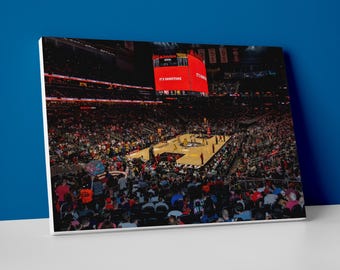 Atlanta Hawks Arena Poster or Canvas