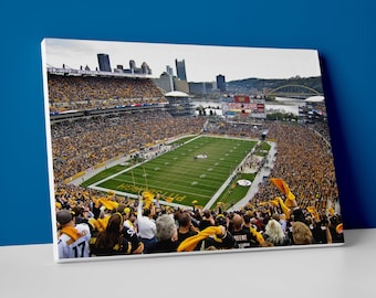 Steelers Stadium Poster or Wrapped Canvas