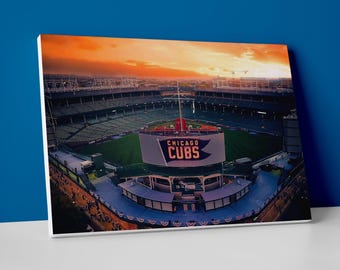 Wrigley Field Poster or Canvas
