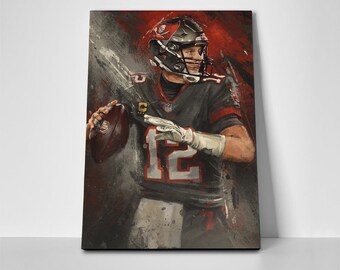 Tom Brady Tampa Bay Poster or Canvas